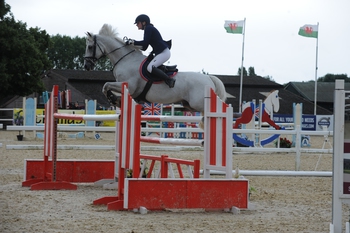 Jodie Hall-McAteer Take Victory in the Pony Showjumper of the Year at the Welsh Home Pony